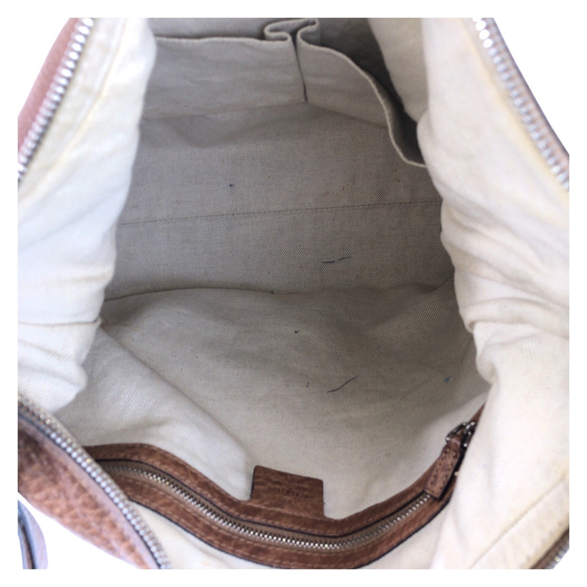 Gucci Leather Interlocking Hobo Bag
