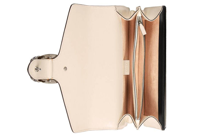 (WMNS) GUCCI Dionysus Leather Single-Shoulder Bag Small Orange/Black/White