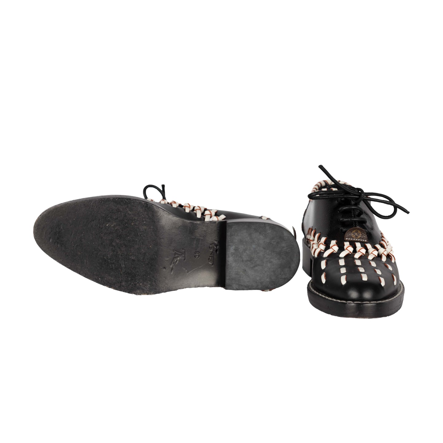 Louis Vuitton Manga Braided Oxford Shoes - '10s