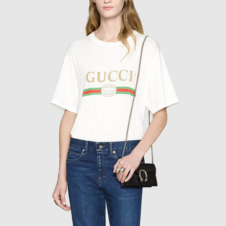 (WMNS) GUCCI Dionysus Mini-Sized Single-Shoulder Bag Black
