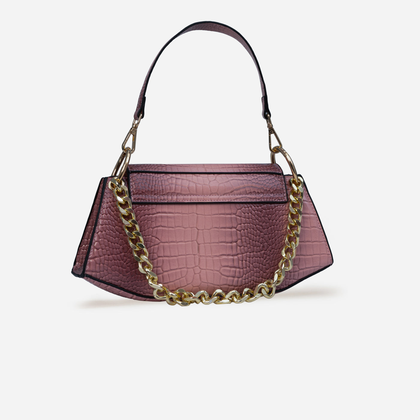 Bamboo Croc Shoulder Gerald Bags
