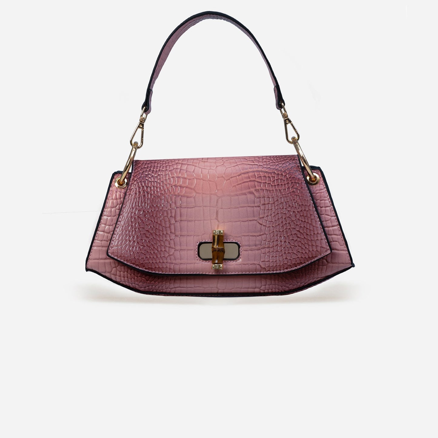 Bamboo Croc Shoulder Gerald Bags