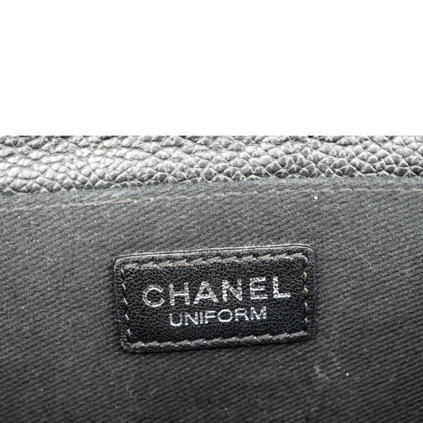 CHANEL Reissue Flap Grained Leather Waist Belt Bag Black