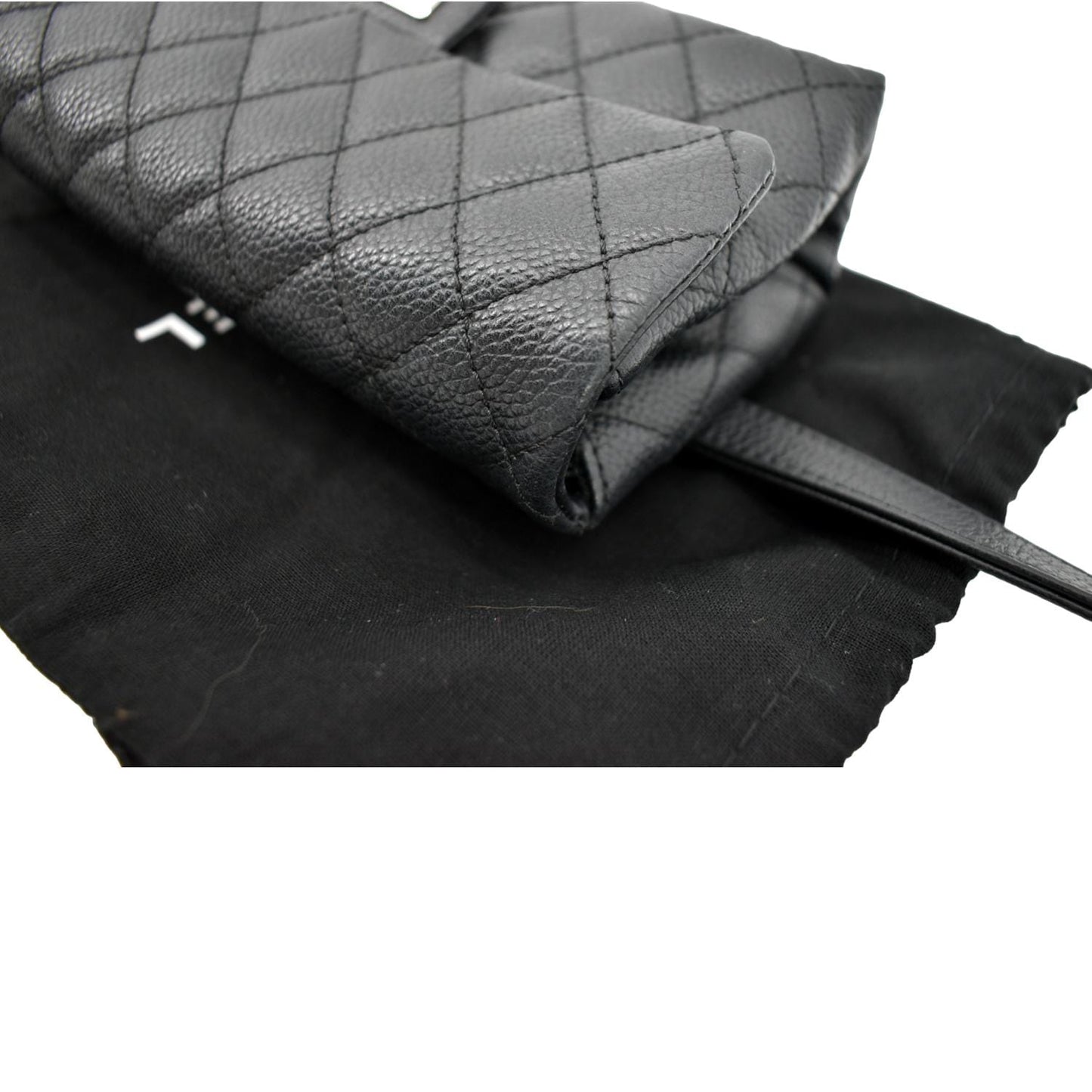CHANEL Reissue Flap Grained Leather Waist Belt Bag Black