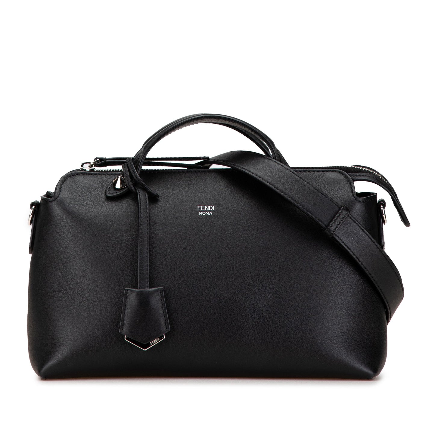 Black Fendi Medium Leather By The Way Satchel