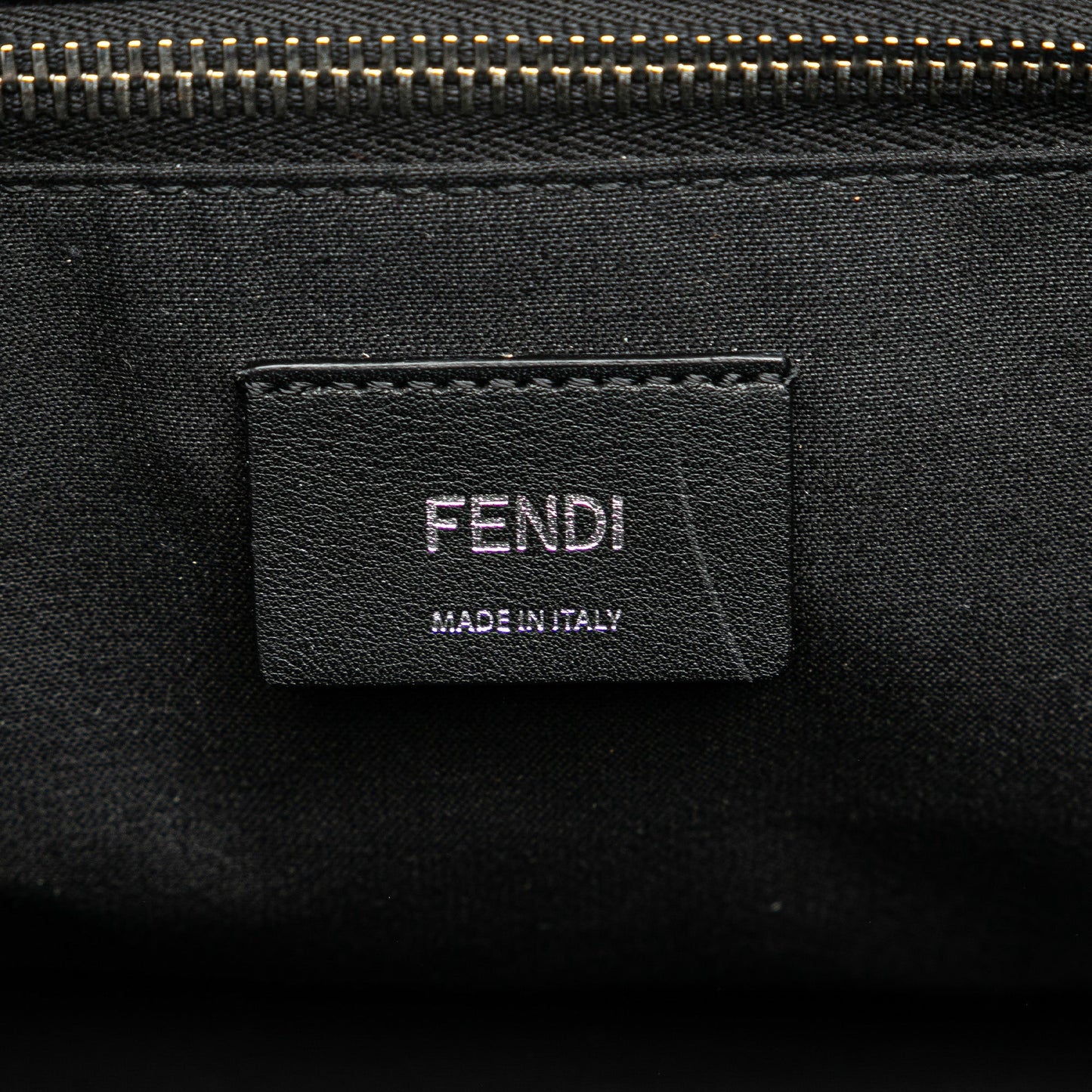 Black Fendi Medium Leather By The Way Satchel