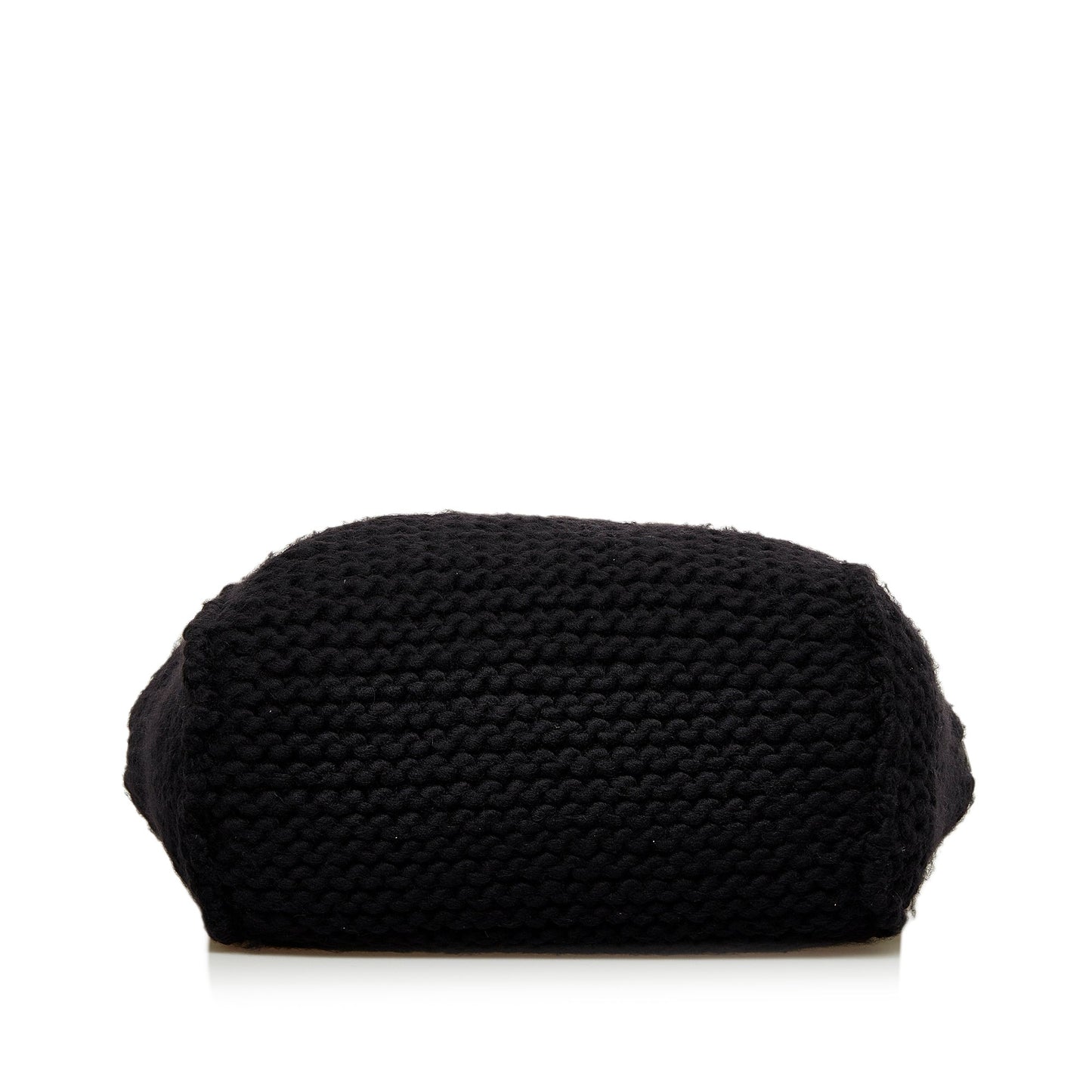 Black Fendi Wool Satchel