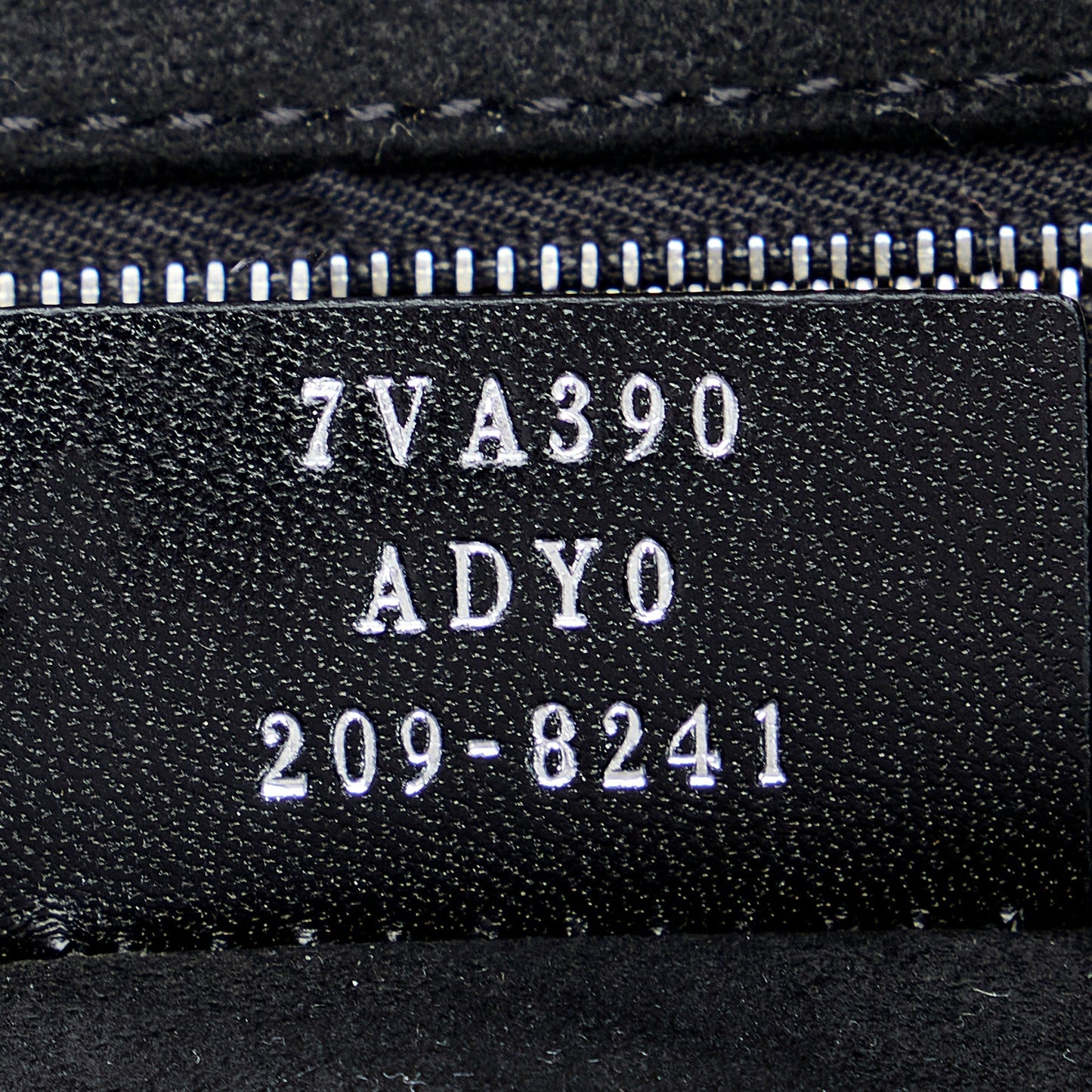 Black Fendi Wool Satchel