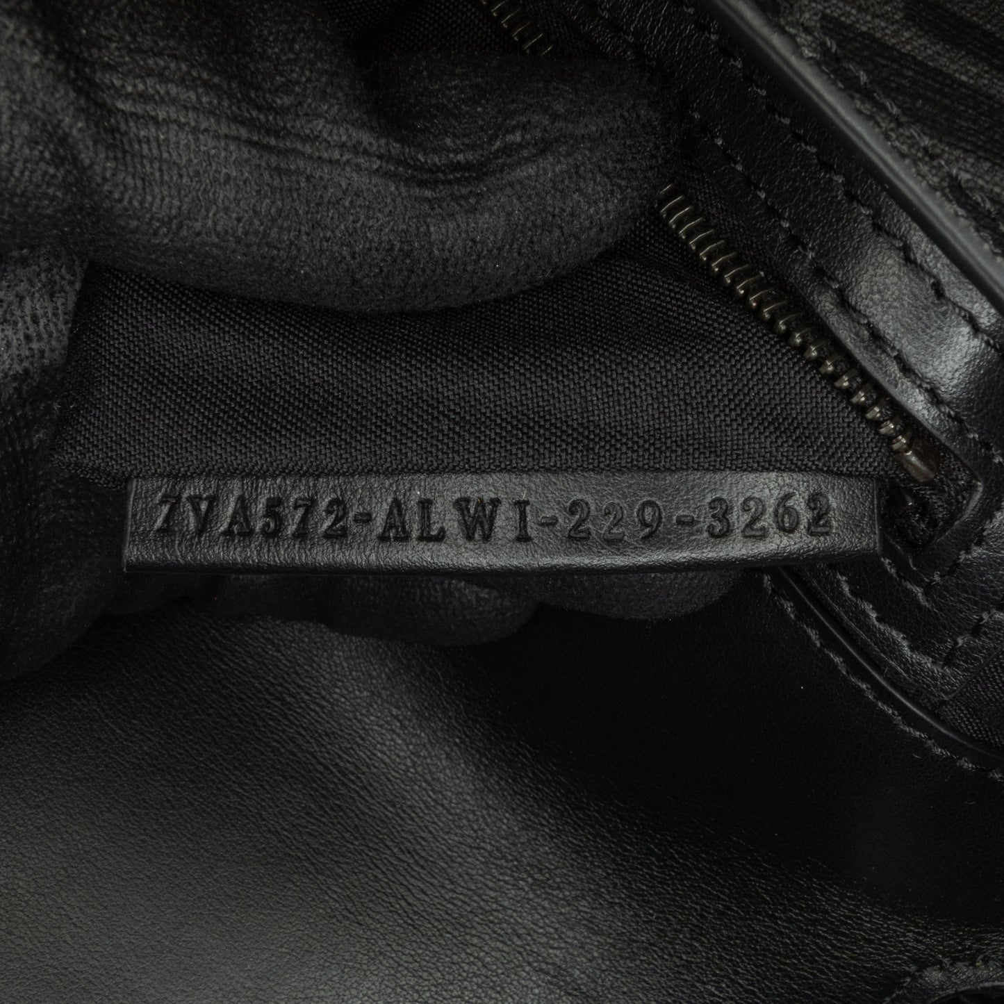 Black Fendi Zucca Coated Canvas And Calfskin Baguette Satchel