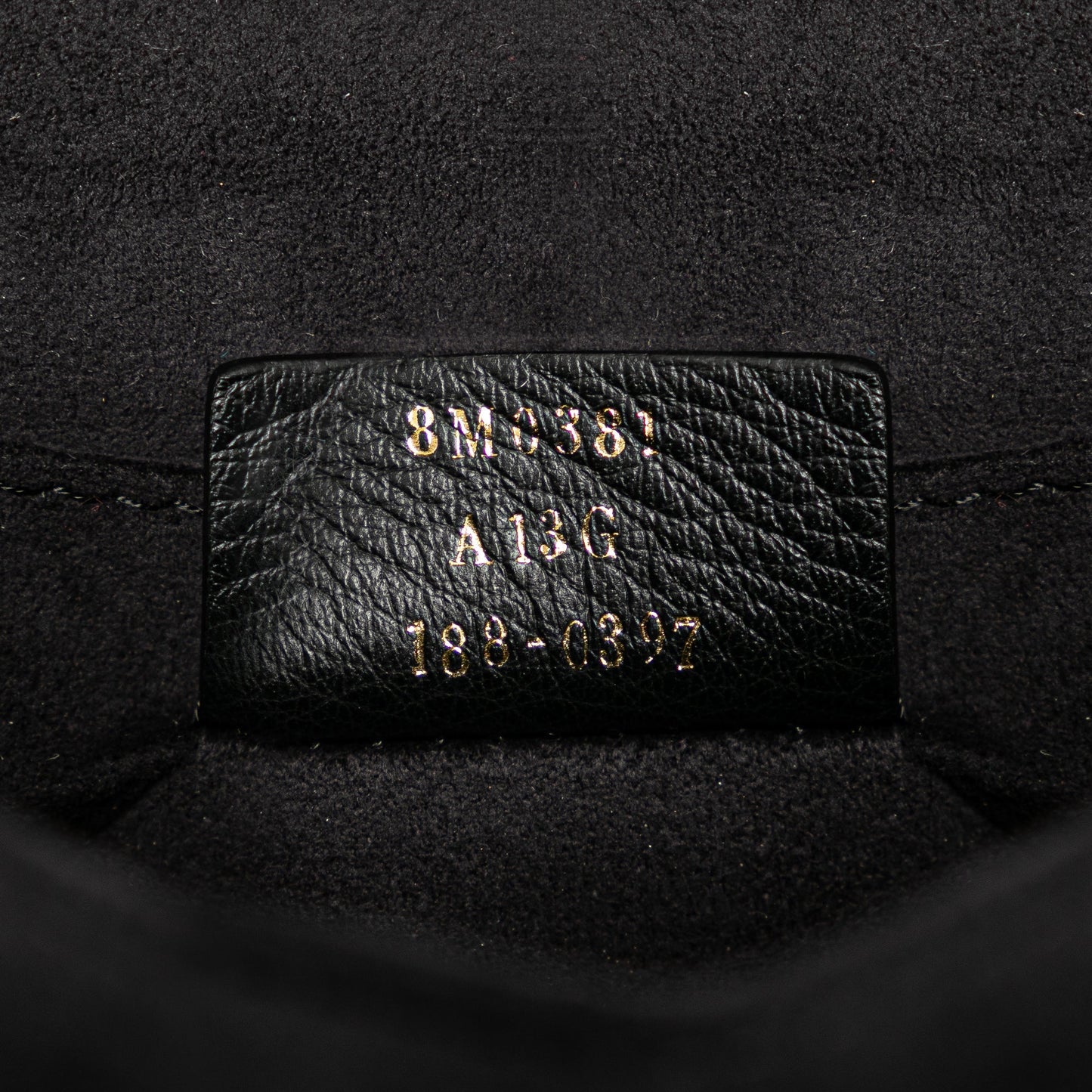 Black Fendi Small Scalloped Studded Leather Kan I Crossbody