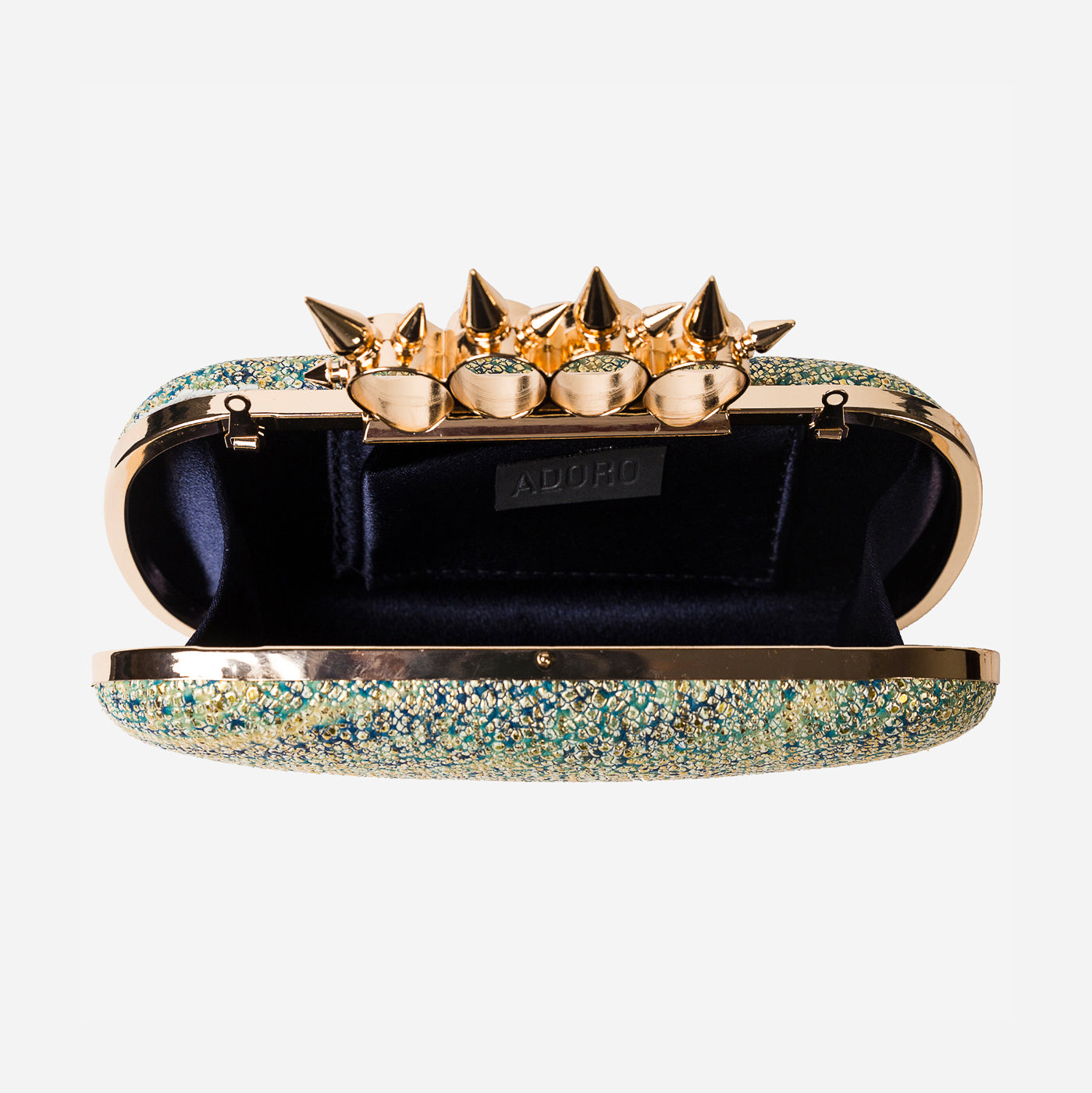 The Gold Shine Clutch Gerald Bags