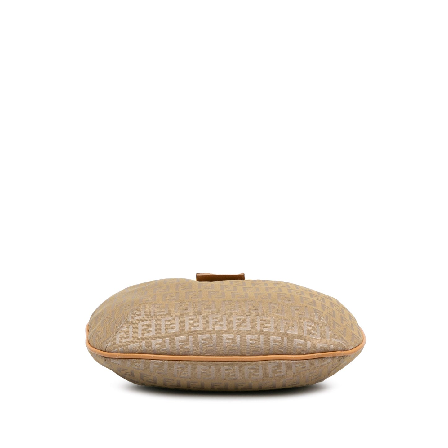 Beige Fendi Zucchino Canvas Hobo