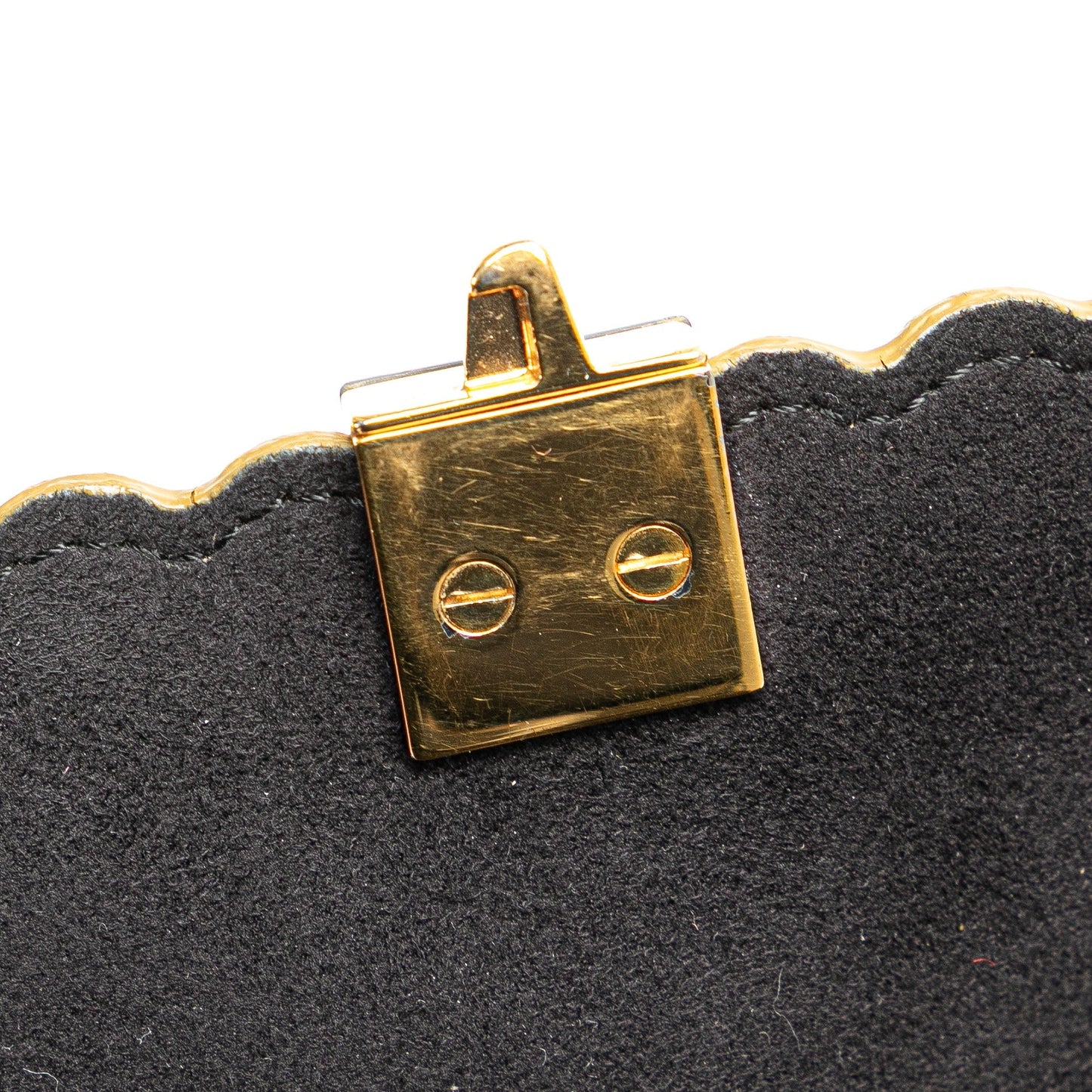 Black Fendi Small Leather Kan I Crossbody