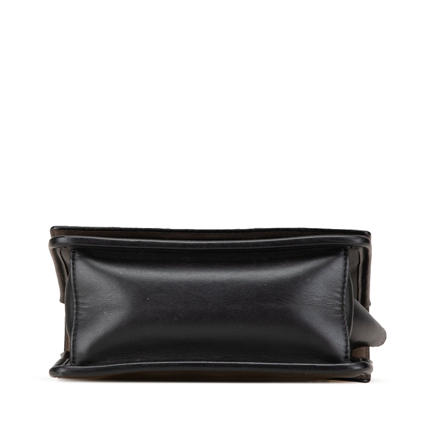 Black Fendi Small Leather Kan I F Crossbody