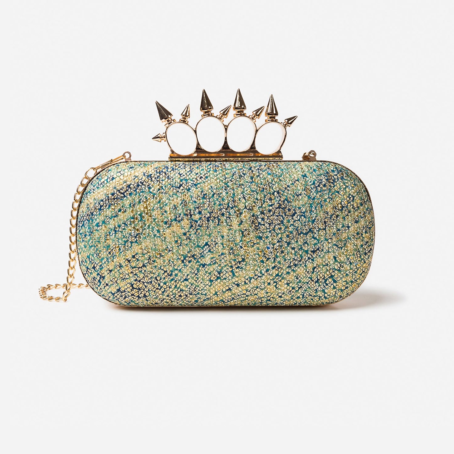 The Gold Shine Clutch Gerald Bags