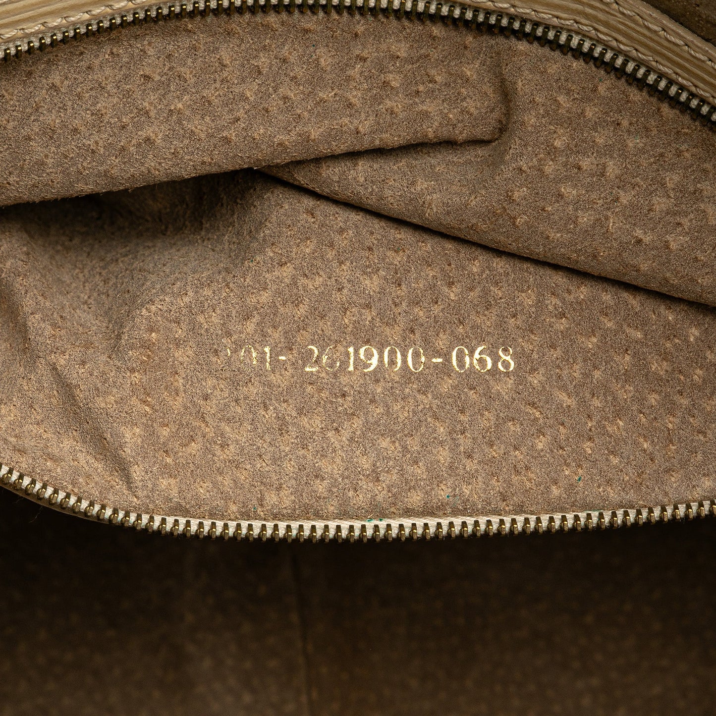 Beige Fendi Zucca Nylon Travel Bag