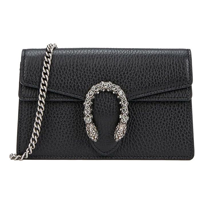 (WMNS) GUCCI Dionysus Mini-Sized Single-Shoulder Bag Black
