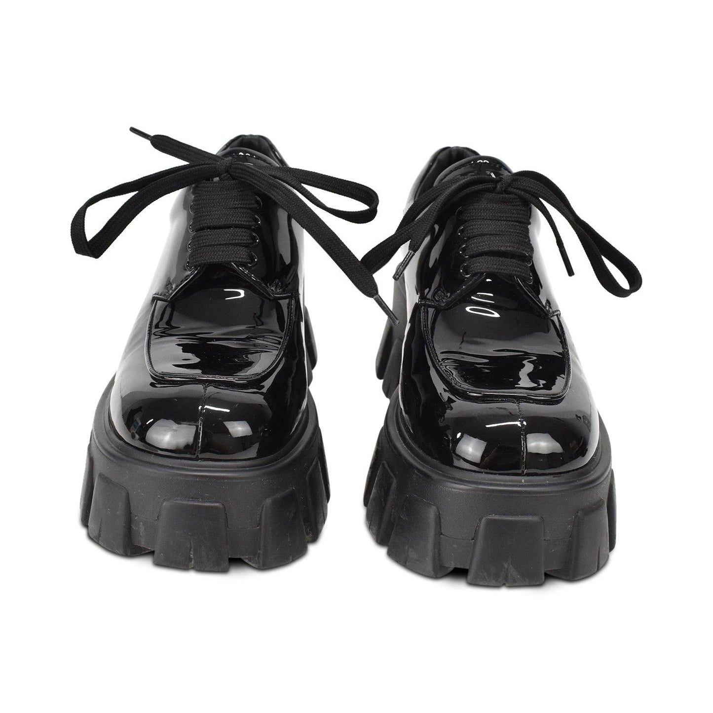 Prada 'Monolith' Derby Shoes - Women's 35
