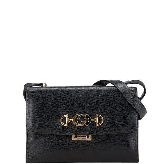 Gucci Leather Zumi Shoulder Bag 576388