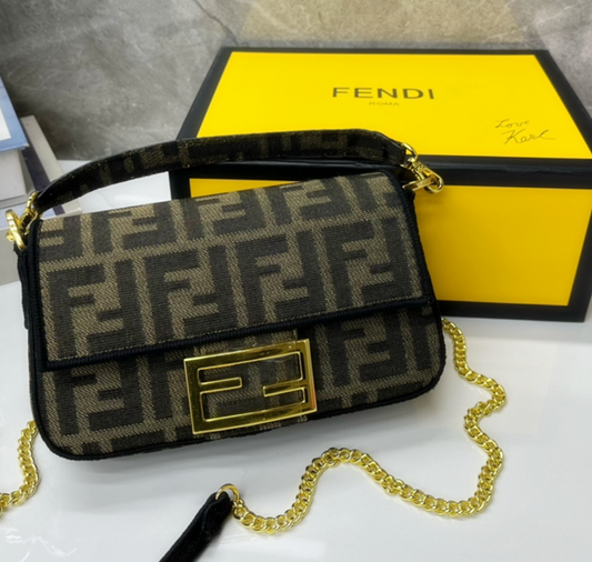 A Fendi baguette that you carry under your arm crossbody bag