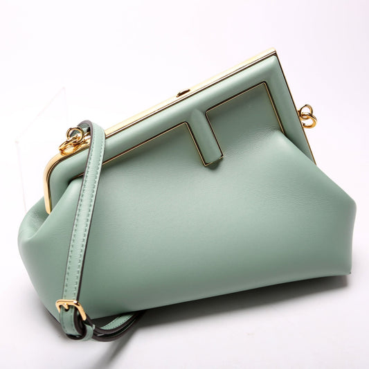 8BP129 Fendi First Small Mint Green