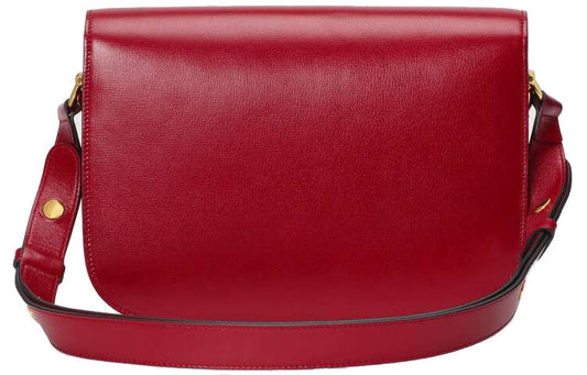 (WMNS) GUCCI 1955Button Vintage Single Shoulder Bag Red