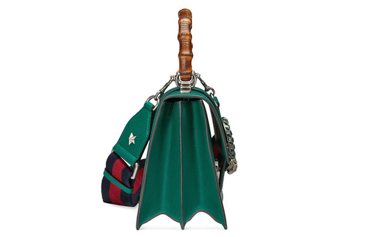 (WMNS) GUCCI Dionysus Single-Shoulder Bag Medium Green