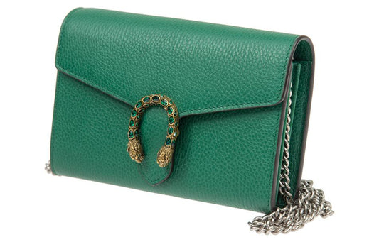 (WMNS) GUCCI Dionysus Mini-Sized Single-Shoulder Bag Green