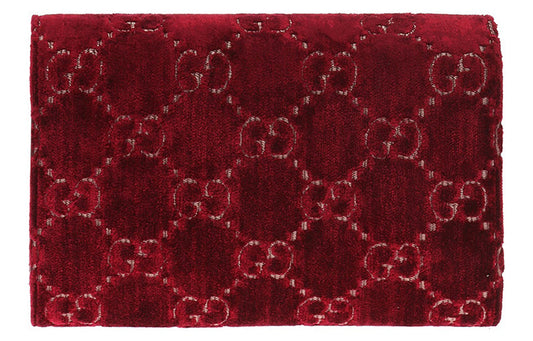 (WMNS) GUCCI Dionysus Series Velvet Chain Single Shoulder Bag Red