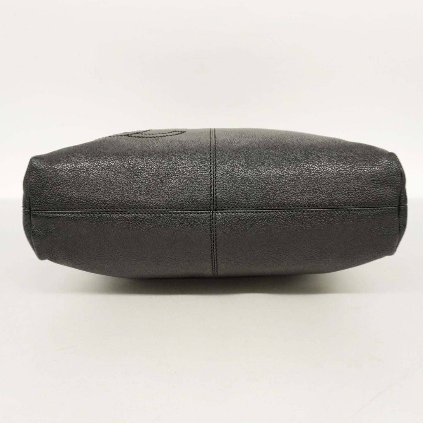 CHANEL  Shoulder Bag Women's Leather Shoulder Bag Black
