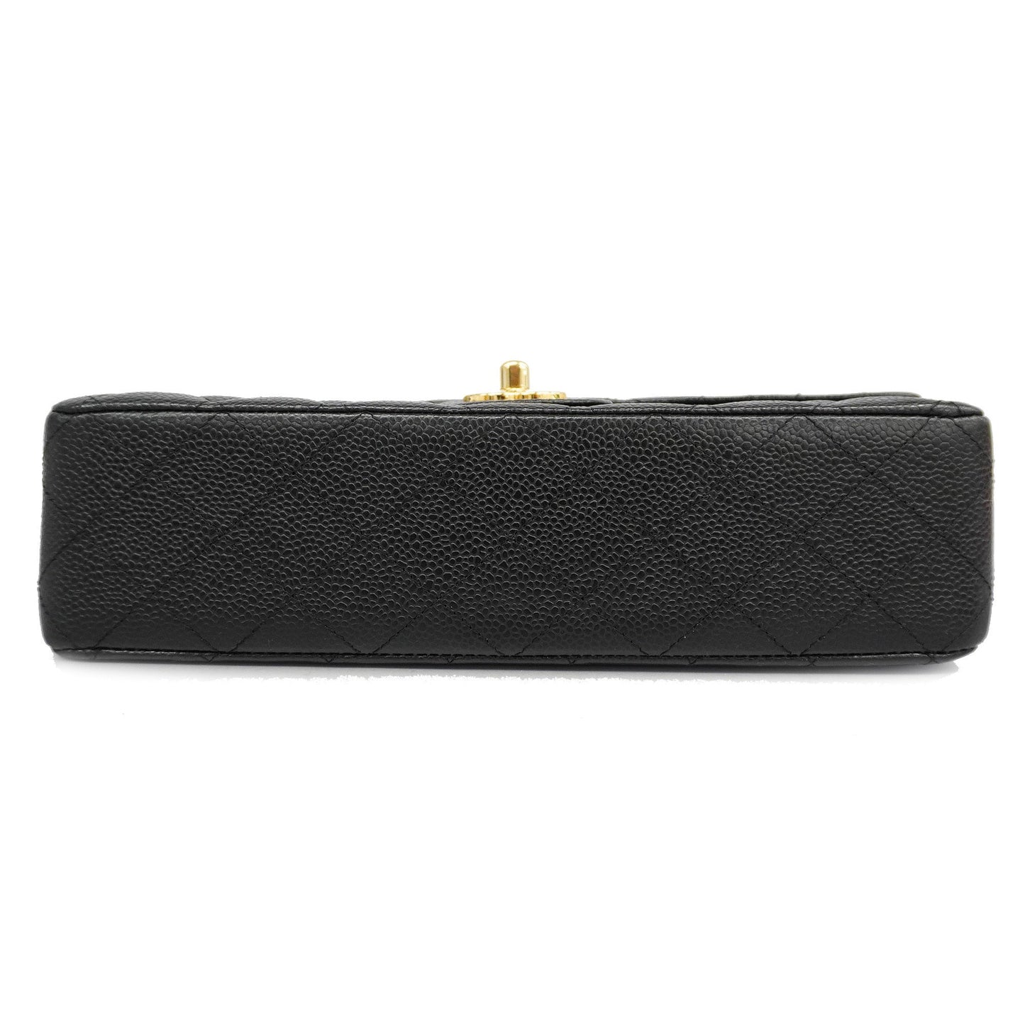 CHANEL  Matelasse W Flap W Chain Women's Leather Shoulder Bag Black
