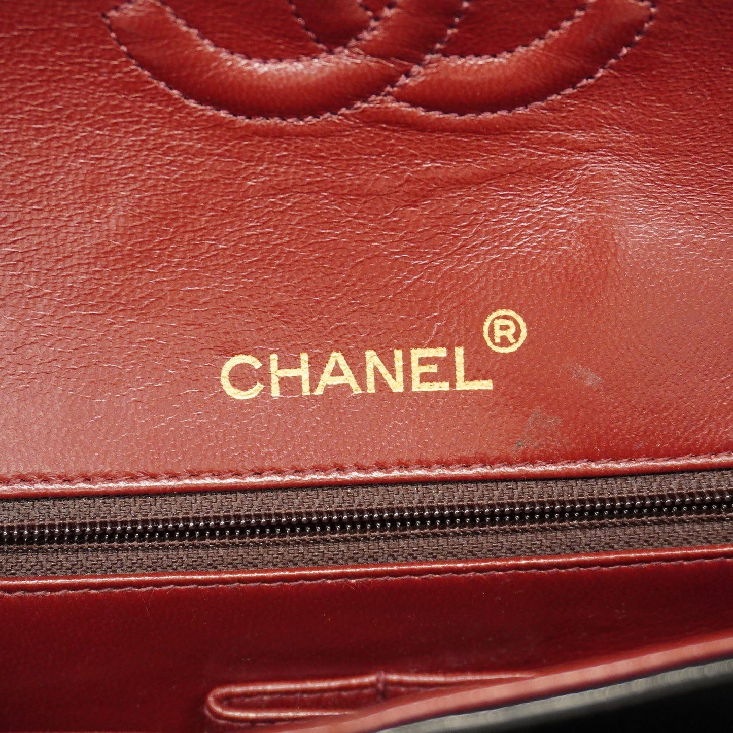 CHANEL  Matelasse W Flap W Chain Lambskin Women's Leather Shoulder Bag Black