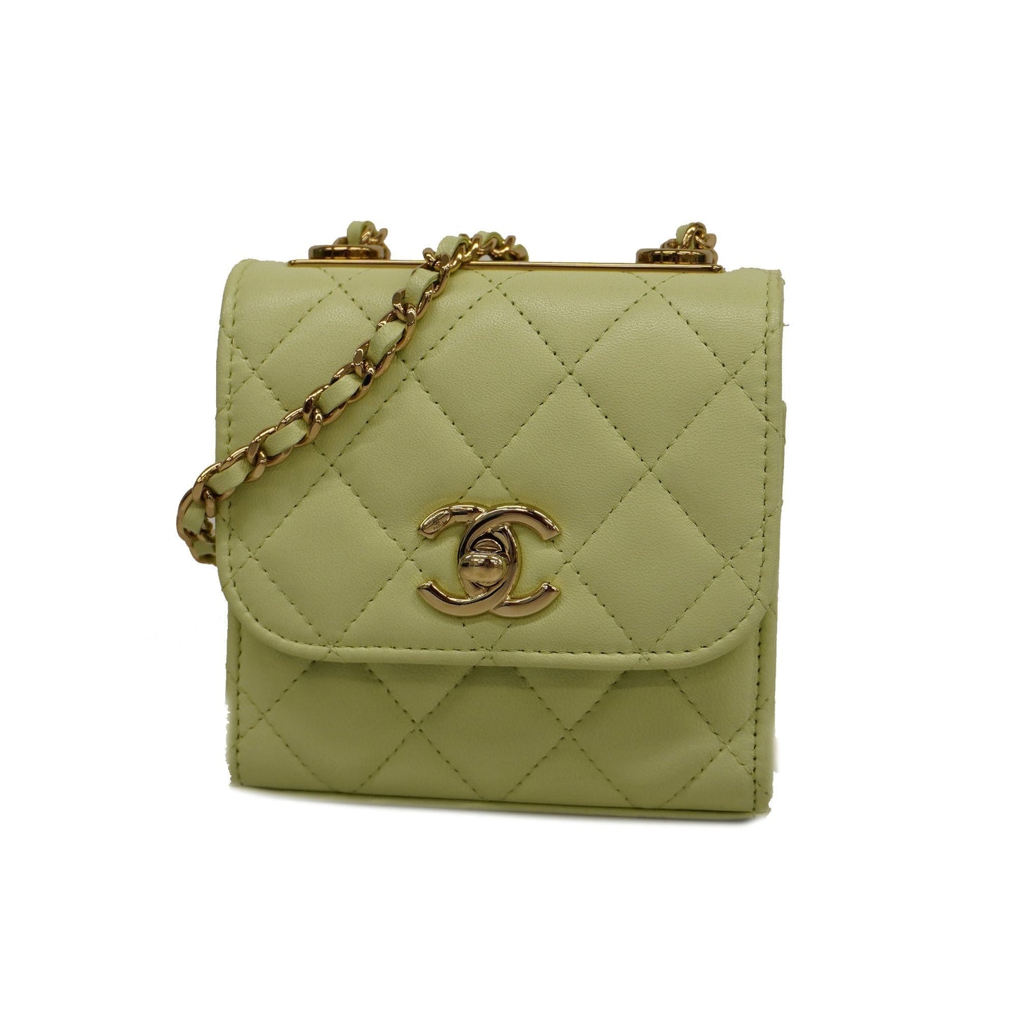 CHANEL  Matelasse Chain Shoulder Lambskin Women's Leather Shoulder Bag
