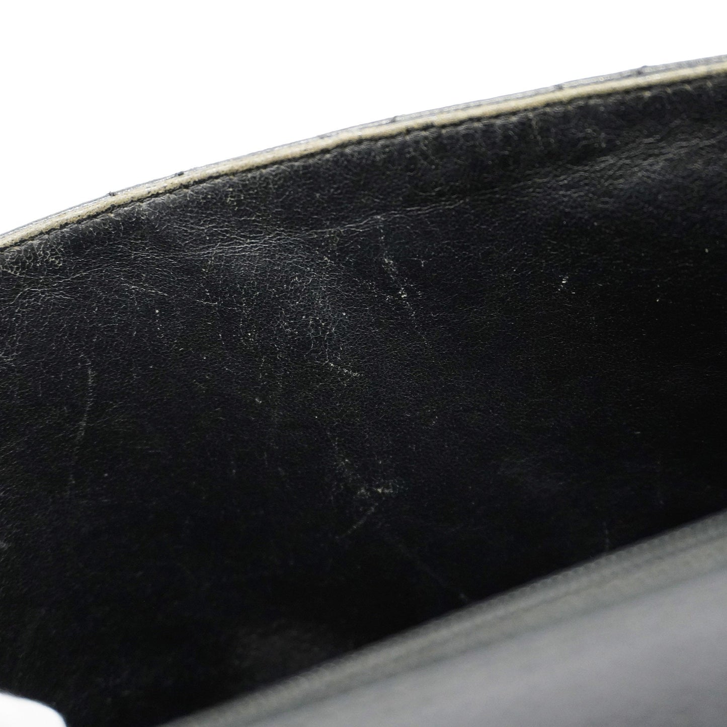 CHANEL  Matelasse Handbag Women's Caviar Leather Black