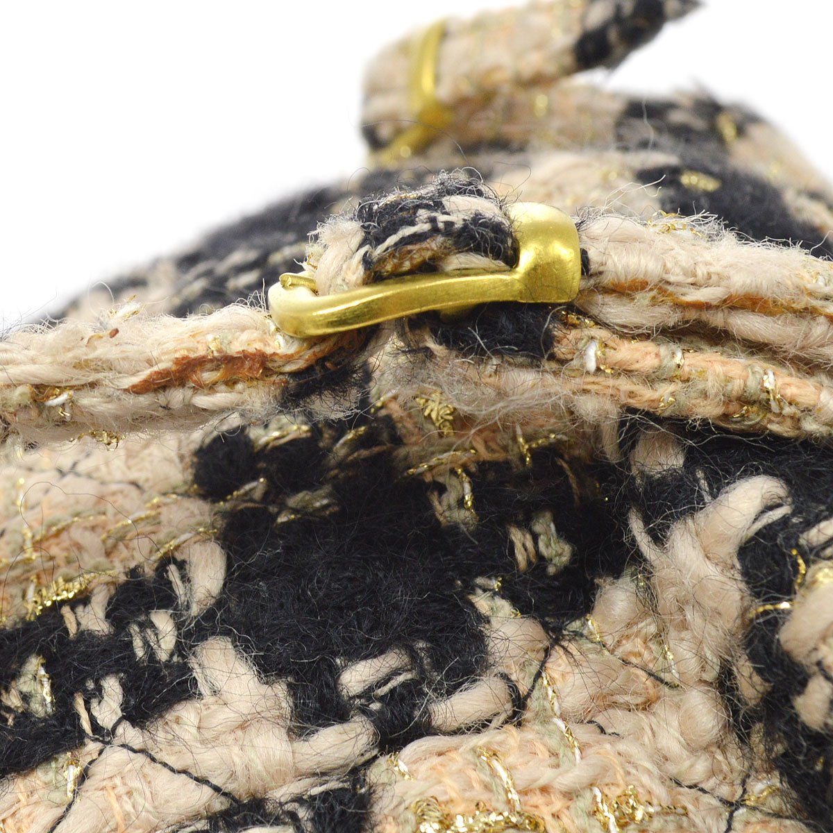 CHANEL * 1994 Tweed DUMA Backpack Medium
