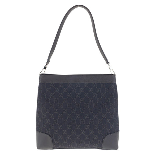 Gucci GG Canvas Leather Shoulder Bag