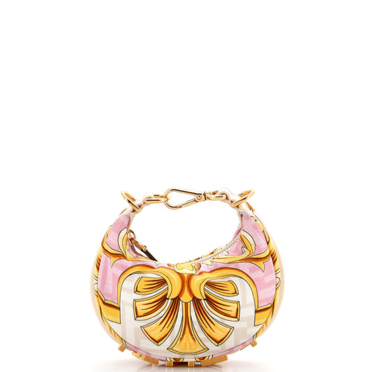 x Versace Fendace Fendigraphy Bag Printed Zucca Silk Nano