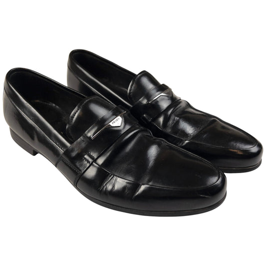 Vintage Prada Loafer Shoes Size UK 6.5